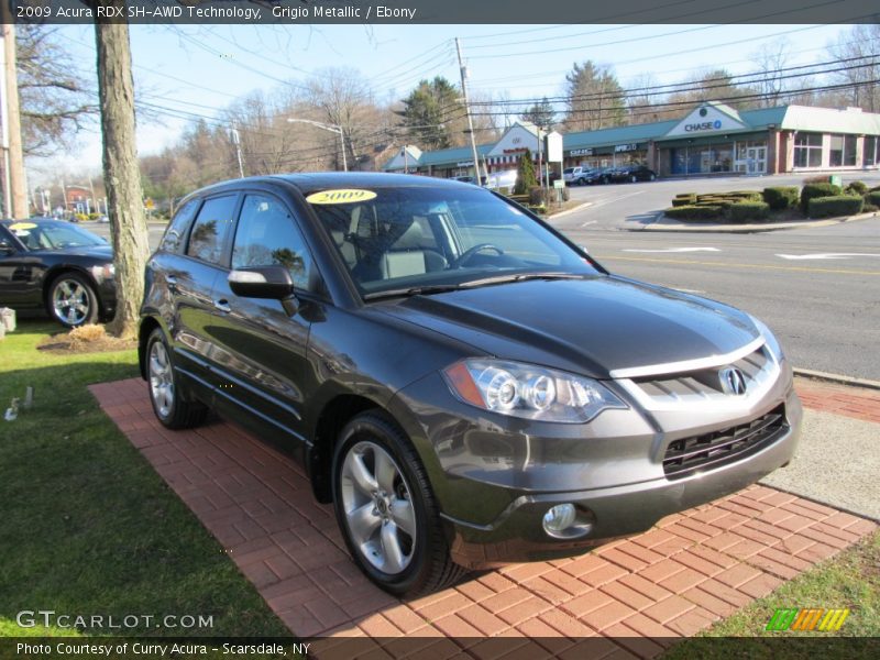 Grigio Metallic / Ebony 2009 Acura RDX SH-AWD Technology
