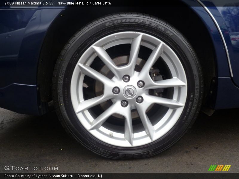 Navy Blue Metallic / Caffe Latte 2009 Nissan Maxima 3.5 SV