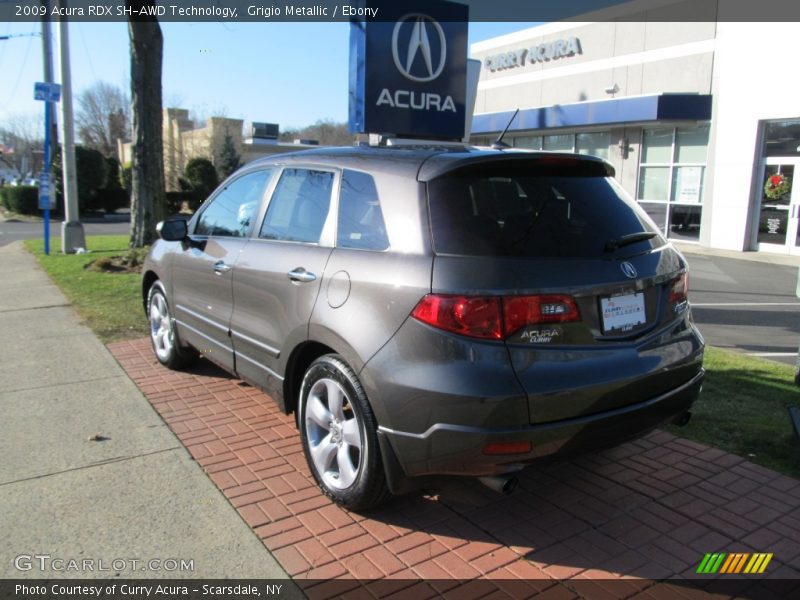 Grigio Metallic / Ebony 2009 Acura RDX SH-AWD Technology