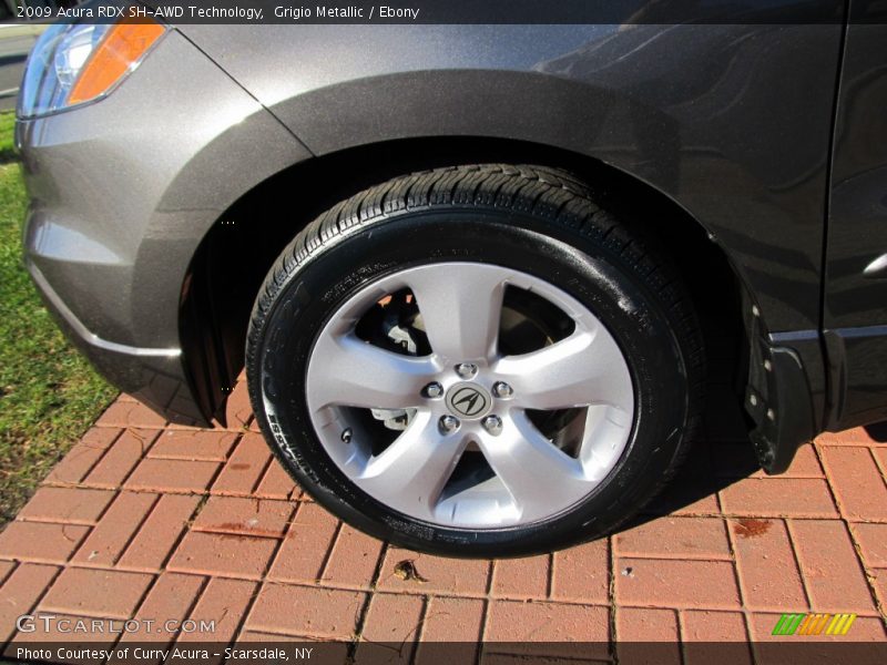 Grigio Metallic / Ebony 2009 Acura RDX SH-AWD Technology