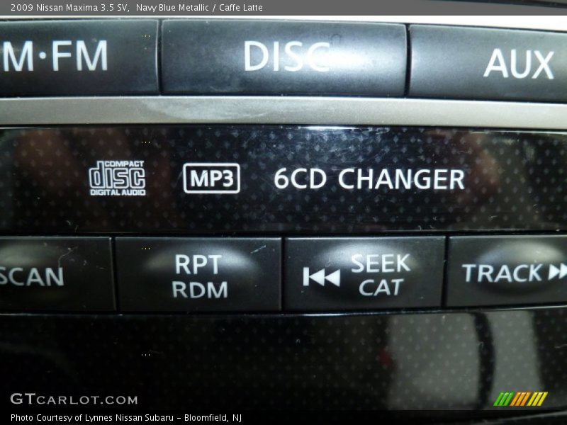 Navy Blue Metallic / Caffe Latte 2009 Nissan Maxima 3.5 SV