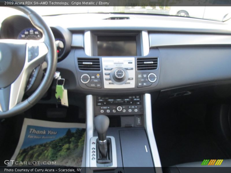Grigio Metallic / Ebony 2009 Acura RDX SH-AWD Technology
