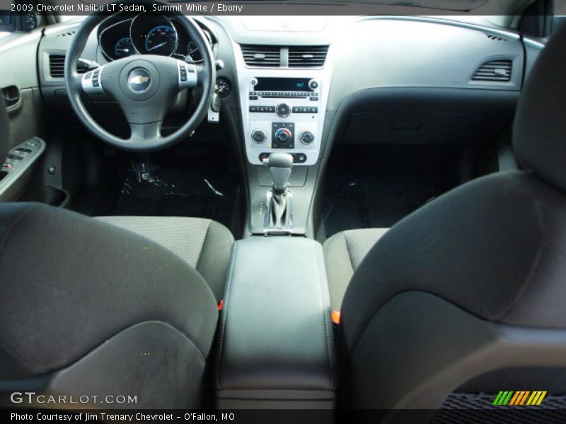 Summit White / Ebony 2009 Chevrolet Malibu LT Sedan