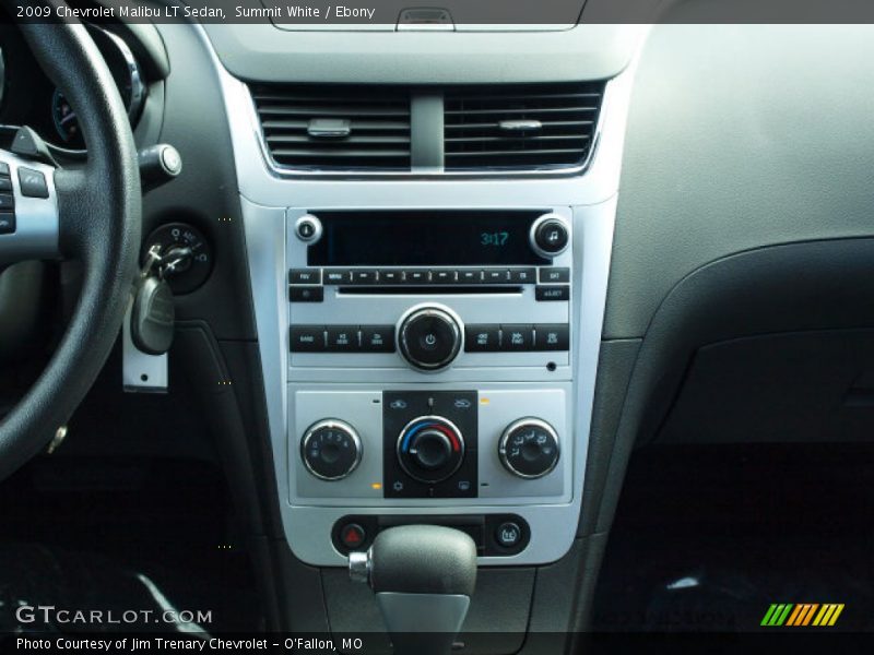 Summit White / Ebony 2009 Chevrolet Malibu LT Sedan