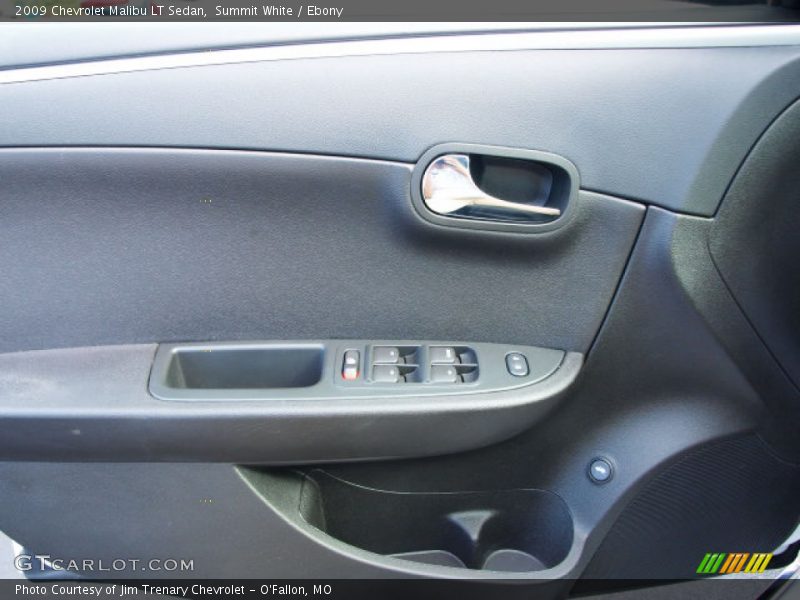 Summit White / Ebony 2009 Chevrolet Malibu LT Sedan