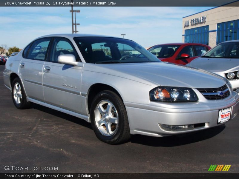 Galaxy Silver Metallic / Medium Gray 2004 Chevrolet Impala LS