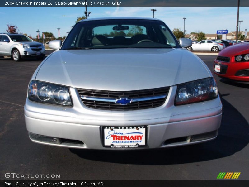 Galaxy Silver Metallic / Medium Gray 2004 Chevrolet Impala LS