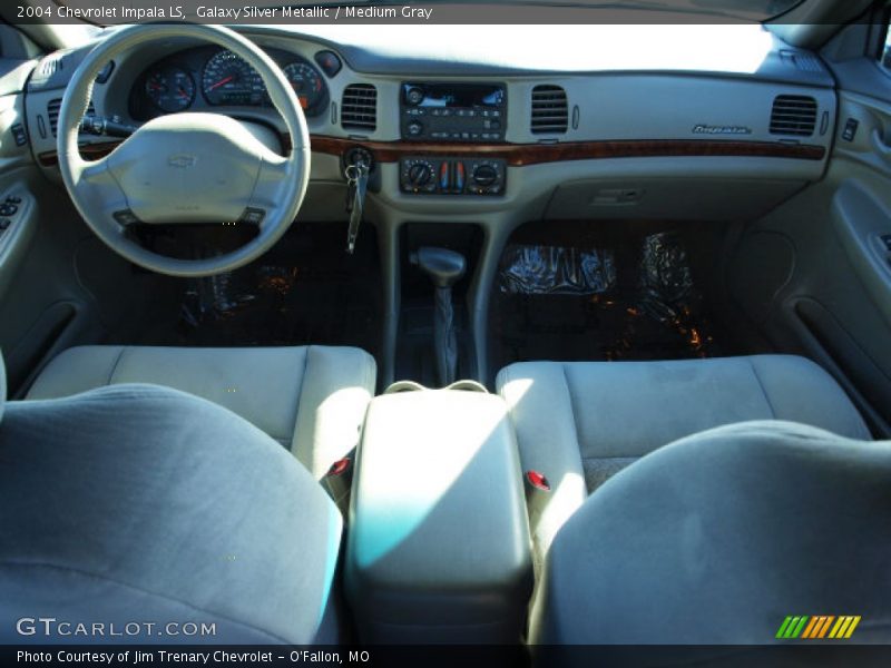 Galaxy Silver Metallic / Medium Gray 2004 Chevrolet Impala LS