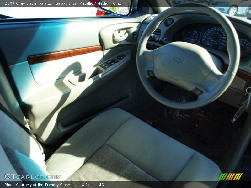 Galaxy Silver Metallic / Medium Gray 2004 Chevrolet Impala LS
