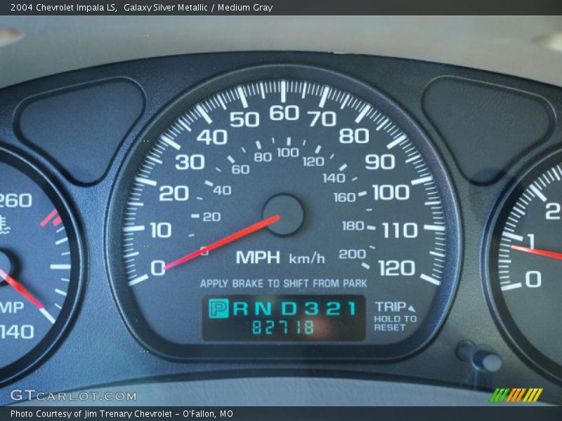 Galaxy Silver Metallic / Medium Gray 2004 Chevrolet Impala LS