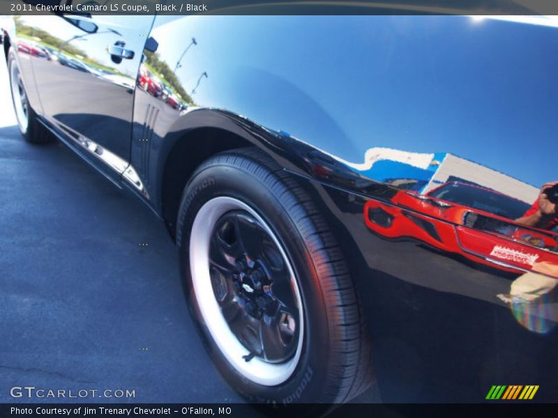 Black / Black 2011 Chevrolet Camaro LS Coupe