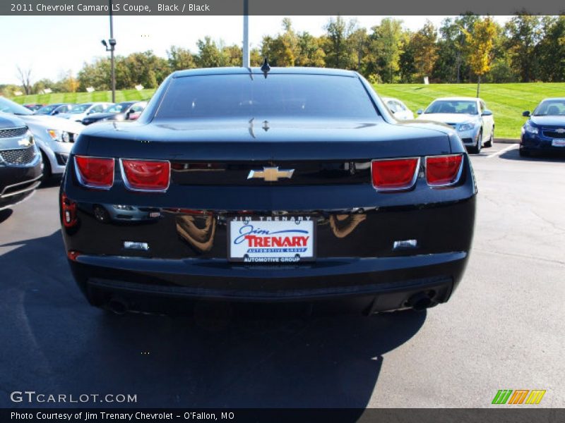Black / Black 2011 Chevrolet Camaro LS Coupe