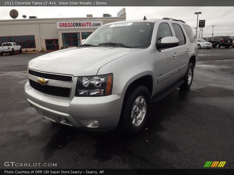 Sheer Silver Metallic / Ebony 2011 Chevrolet Tahoe LT 4x4