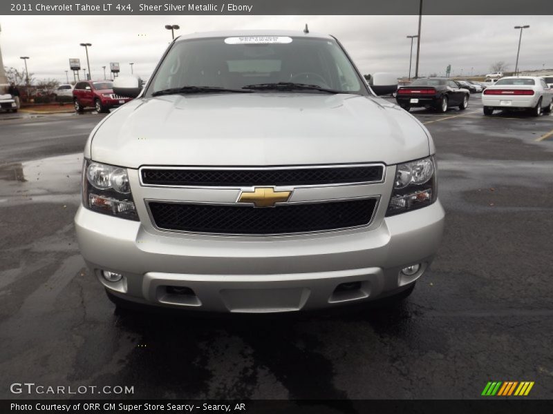 Sheer Silver Metallic / Ebony 2011 Chevrolet Tahoe LT 4x4