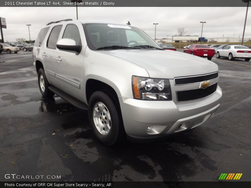 Sheer Silver Metallic / Ebony 2011 Chevrolet Tahoe LT 4x4