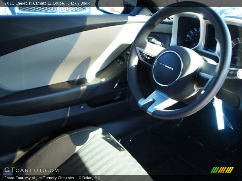 Black / Black 2011 Chevrolet Camaro LS Coupe