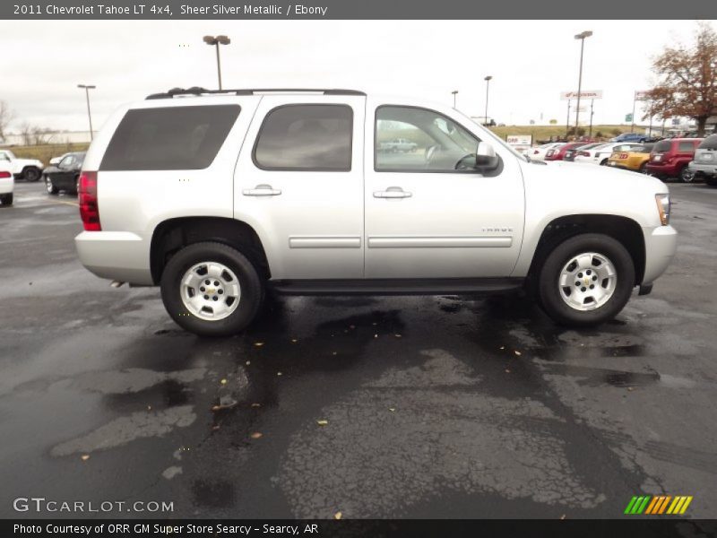 Sheer Silver Metallic / Ebony 2011 Chevrolet Tahoe LT 4x4