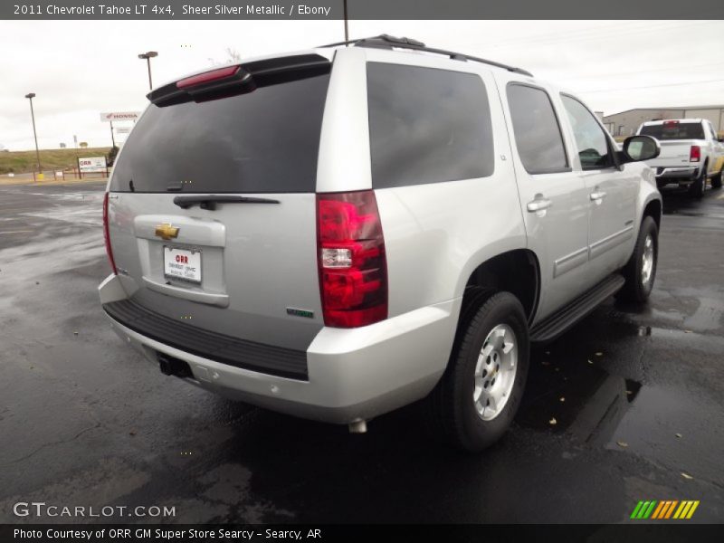 Sheer Silver Metallic / Ebony 2011 Chevrolet Tahoe LT 4x4