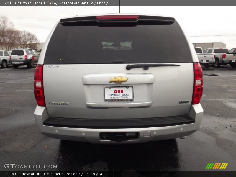 Sheer Silver Metallic / Ebony 2011 Chevrolet Tahoe LT 4x4