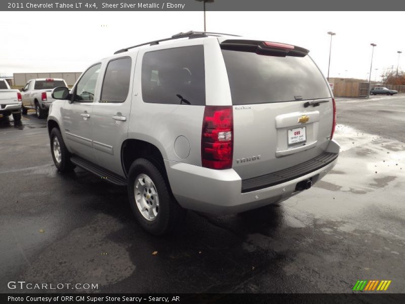 Sheer Silver Metallic / Ebony 2011 Chevrolet Tahoe LT 4x4
