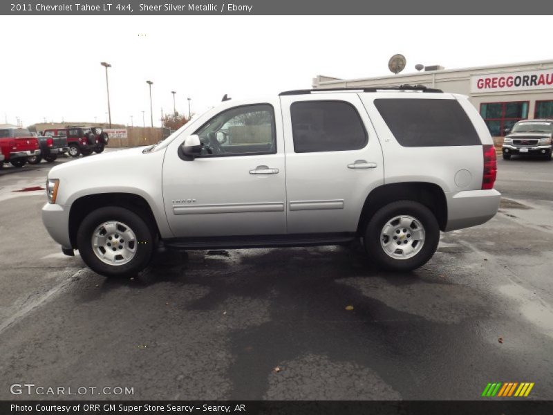 Sheer Silver Metallic / Ebony 2011 Chevrolet Tahoe LT 4x4