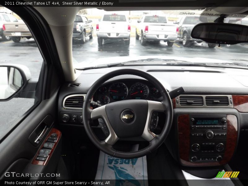 Sheer Silver Metallic / Ebony 2011 Chevrolet Tahoe LT 4x4