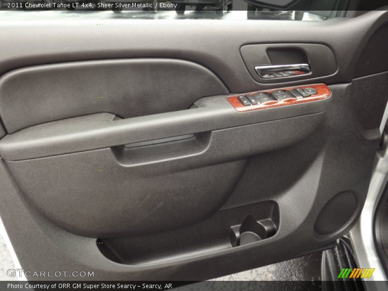 Sheer Silver Metallic / Ebony 2011 Chevrolet Tahoe LT 4x4