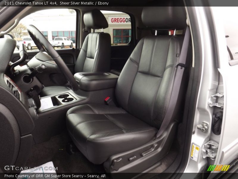Sheer Silver Metallic / Ebony 2011 Chevrolet Tahoe LT 4x4