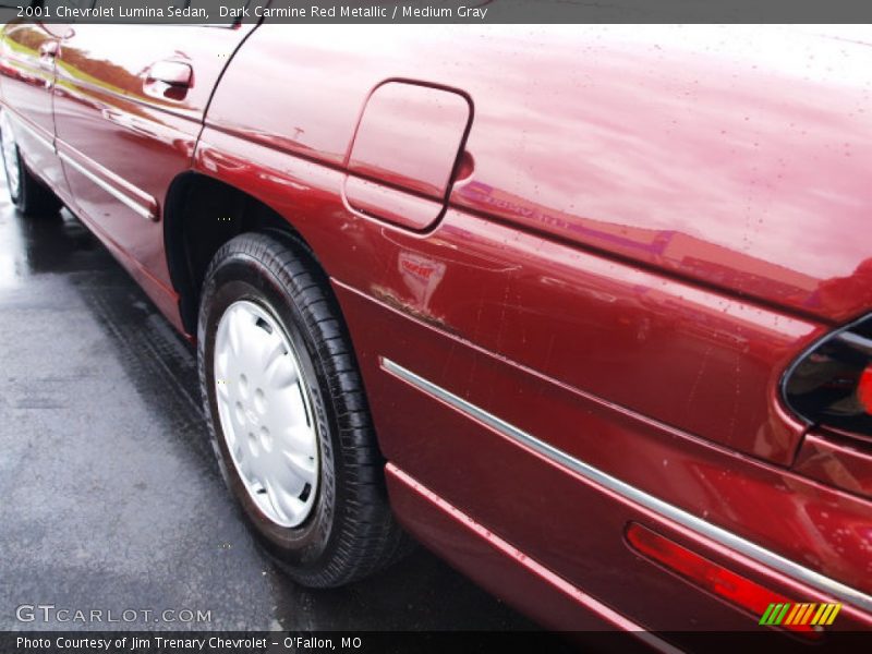 Dark Carmine Red Metallic / Medium Gray 2001 Chevrolet Lumina Sedan