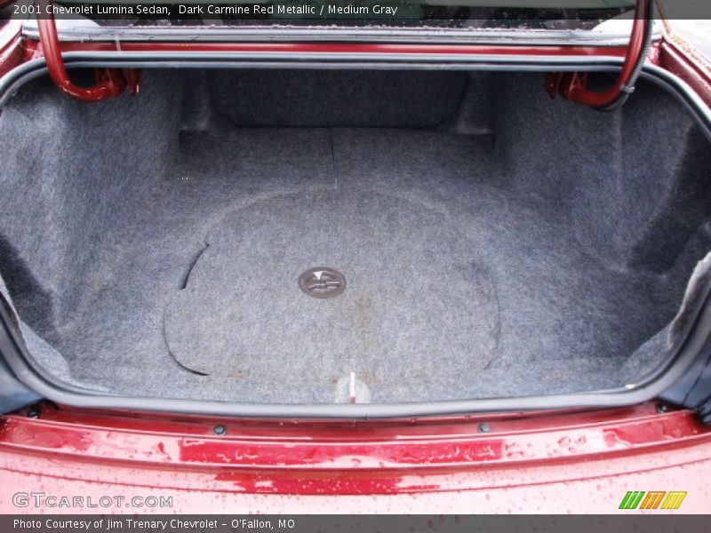 Dark Carmine Red Metallic / Medium Gray 2001 Chevrolet Lumina Sedan