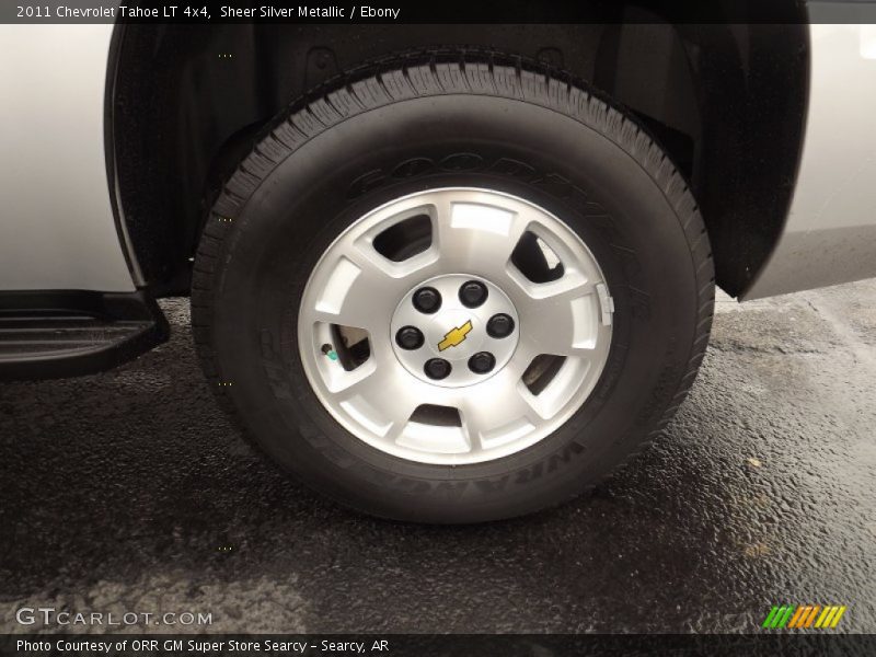 Sheer Silver Metallic / Ebony 2011 Chevrolet Tahoe LT 4x4