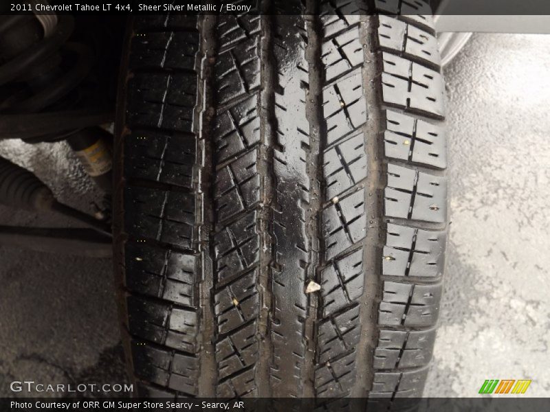Sheer Silver Metallic / Ebony 2011 Chevrolet Tahoe LT 4x4