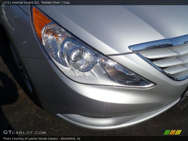 Radiant Silver / Gray 2011 Hyundai Sonata GLS