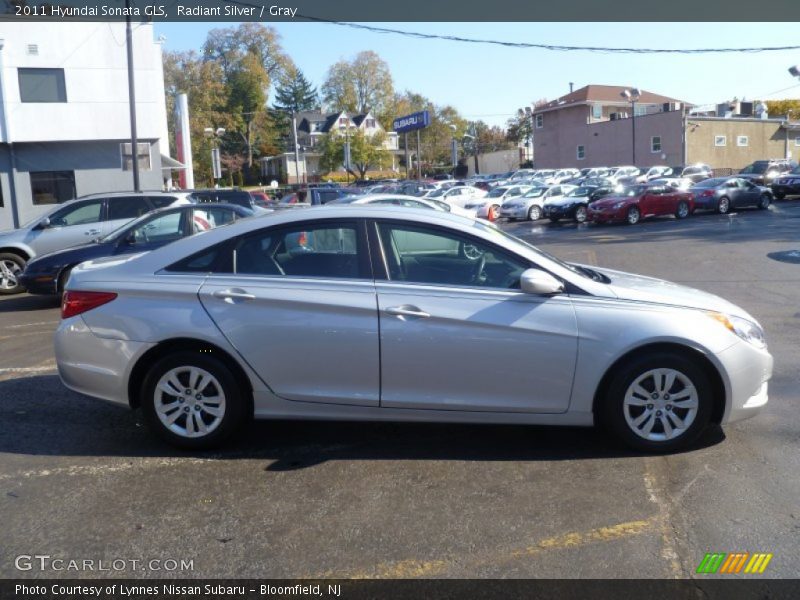 Radiant Silver / Gray 2011 Hyundai Sonata GLS