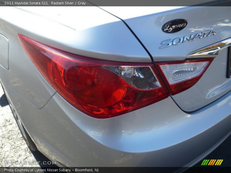 Radiant Silver / Gray 2011 Hyundai Sonata GLS