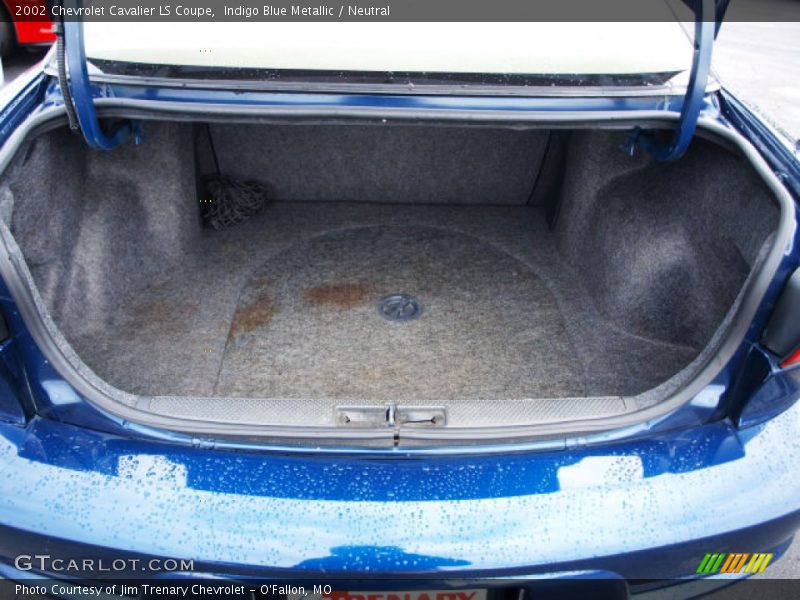 Indigo Blue Metallic / Neutral 2002 Chevrolet Cavalier LS Coupe