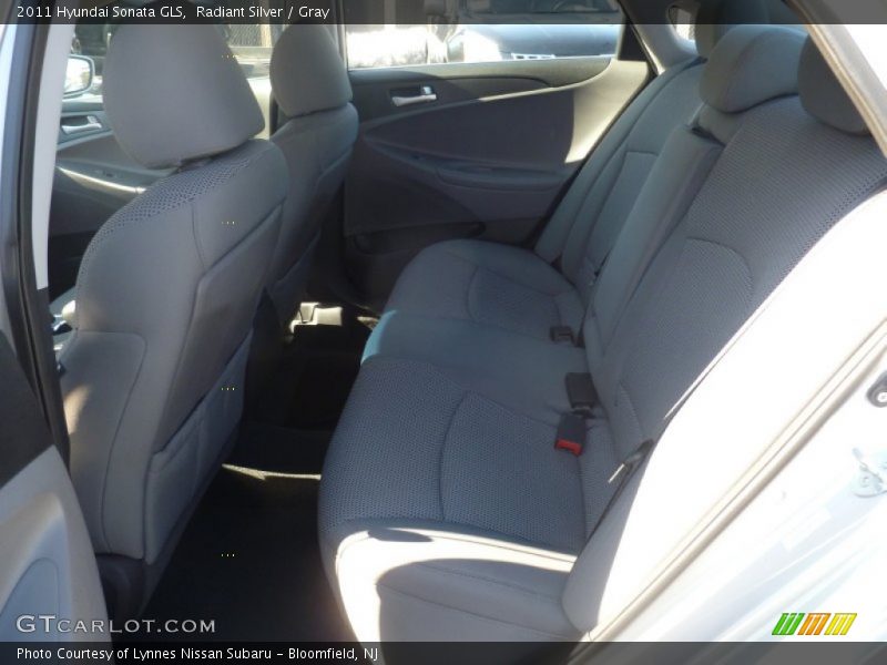 Radiant Silver / Gray 2011 Hyundai Sonata GLS