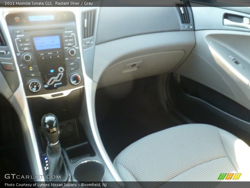 Radiant Silver / Gray 2011 Hyundai Sonata GLS