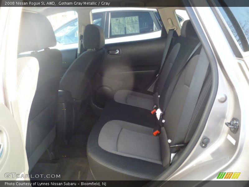 Gotham Gray Metallic / Gray 2008 Nissan Rogue SL AWD