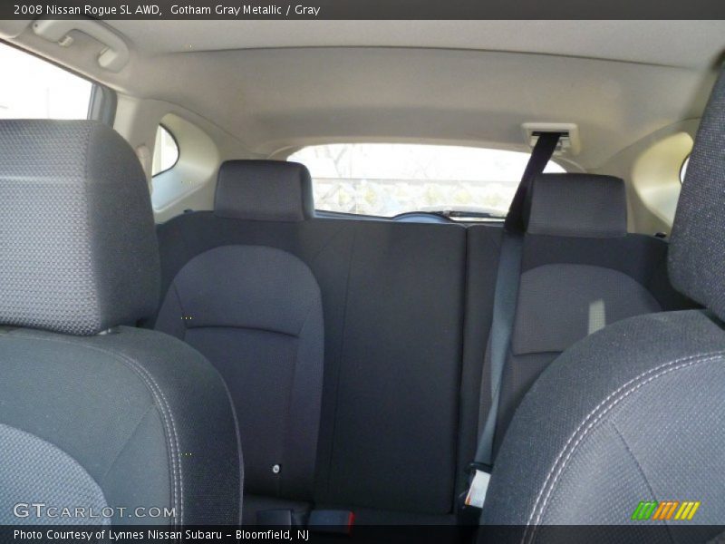 Gotham Gray Metallic / Gray 2008 Nissan Rogue SL AWD