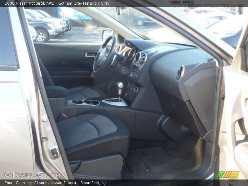 Gotham Gray Metallic / Gray 2008 Nissan Rogue SL AWD