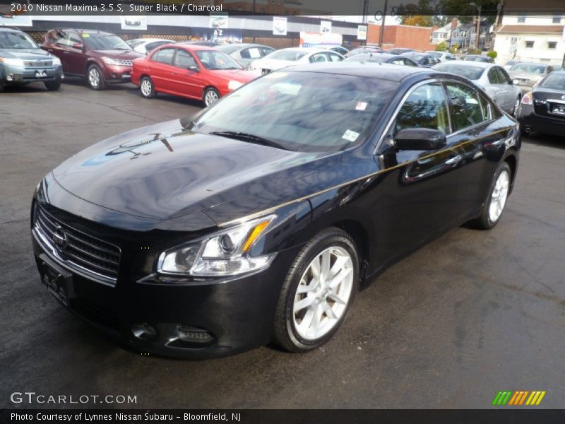 Super Black / Charcoal 2010 Nissan Maxima 3.5 S