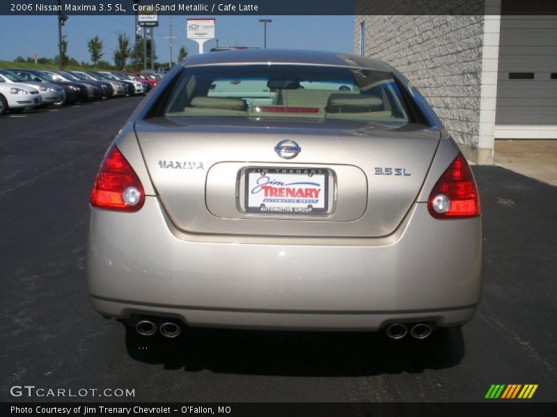 Coral Sand Metallic / Cafe Latte 2006 Nissan Maxima 3.5 SL