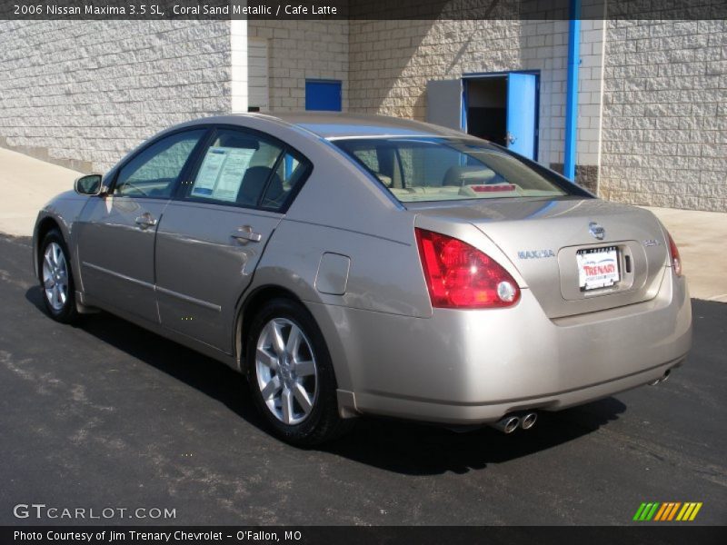 Coral Sand Metallic / Cafe Latte 2006 Nissan Maxima 3.5 SL