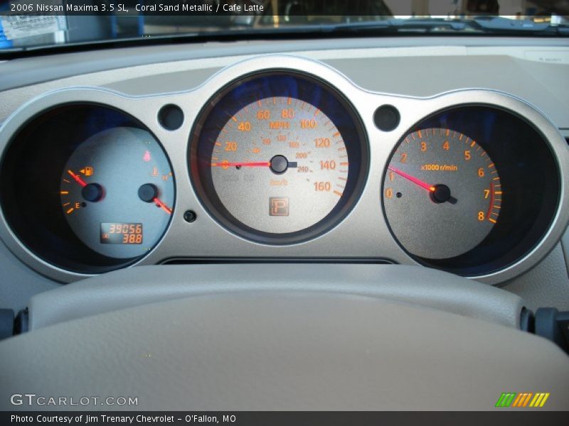  2006 Maxima 3.5 SL 3.5 SL Gauges