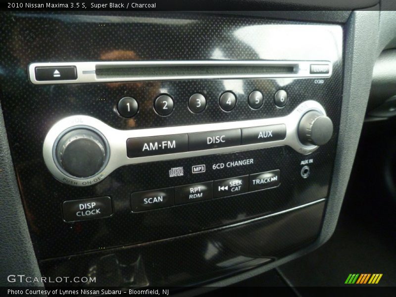 Super Black / Charcoal 2010 Nissan Maxima 3.5 S