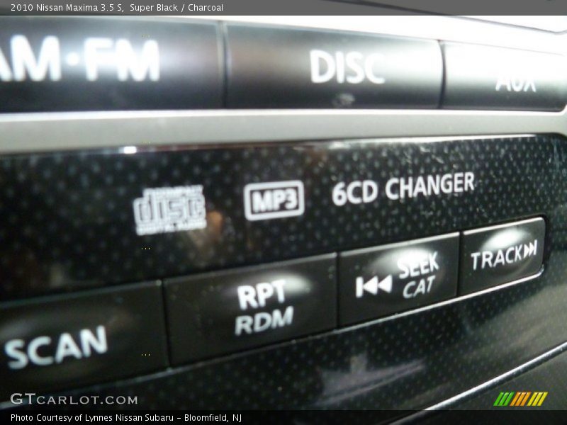 Super Black / Charcoal 2010 Nissan Maxima 3.5 S