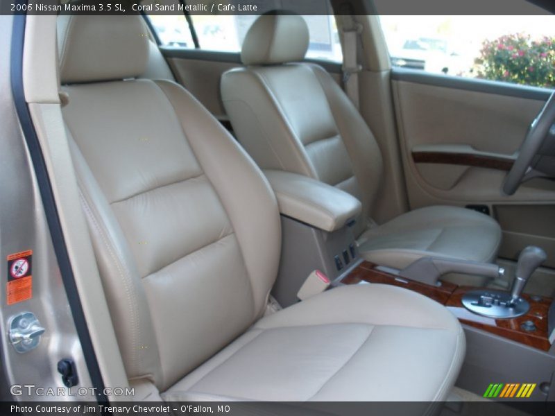  2006 Maxima 3.5 SL Cafe Latte Interior
