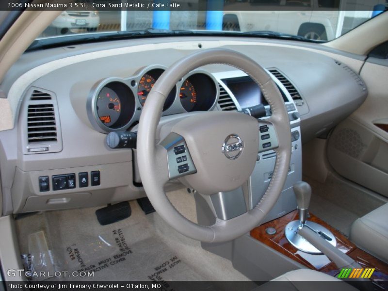 Dashboard of 2006 Maxima 3.5 SL