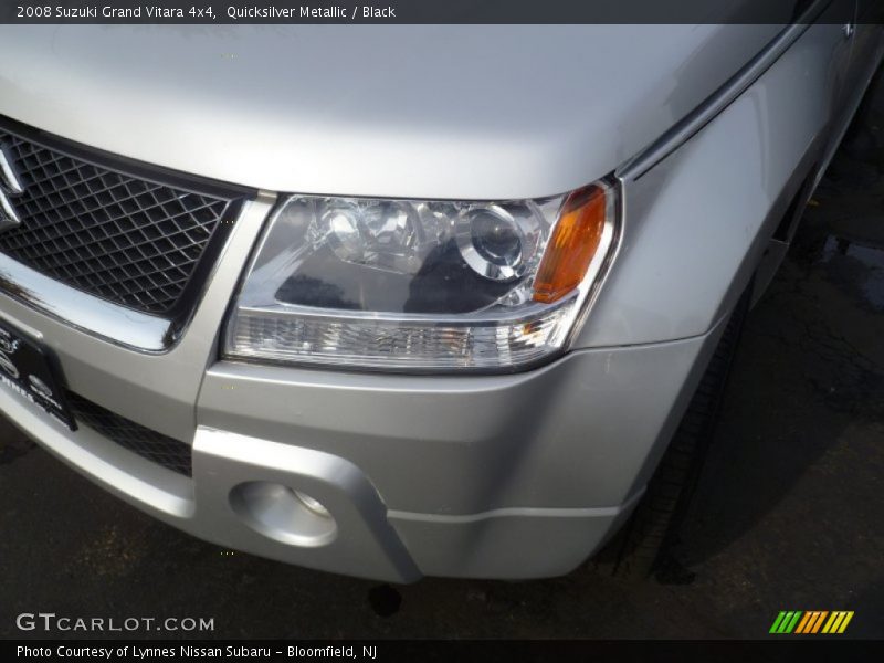 Quicksilver Metallic / Black 2008 Suzuki Grand Vitara 4x4